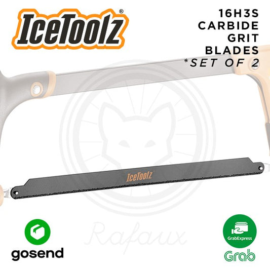 ICETOOLZ Carbide Grit Blades Mata Gergaji Carbon Sepeda 16H3S