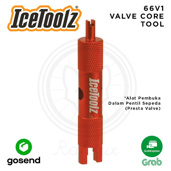 ICETOOLZ Valve Core Remover Tool Alat Pembuka Dalam Pentil Sepeda 66V1