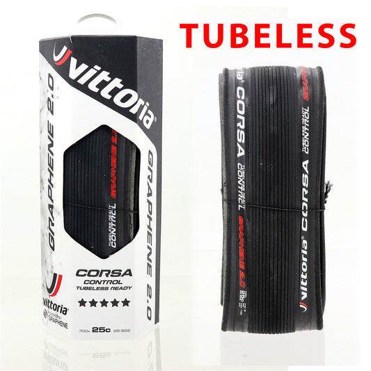 VITTORIA Corsa Graphene2.0 Tubeless - Black