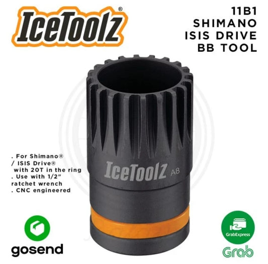 Icetoolz Shimano/ISIS Dive Cartridge BB Tool - 11B1