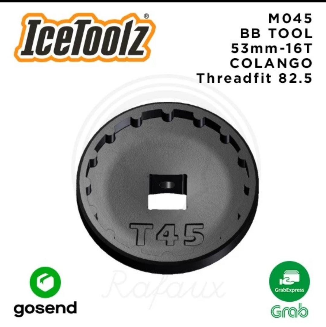 Icetoolz BB Installation Tool For T45 16-Notch - M045