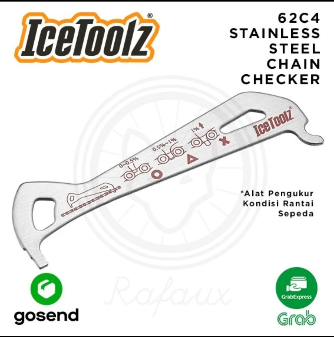 Icetoolz Stainless Steel Chain Checker - 62C4