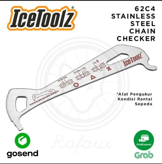 Icetoolz Stainless Steel Chain Checker - 62C4