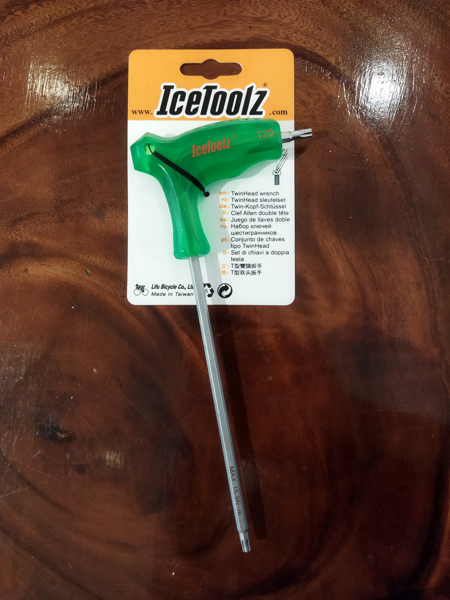 Icetoolz T-25 Twinhead Wrench - 7T25