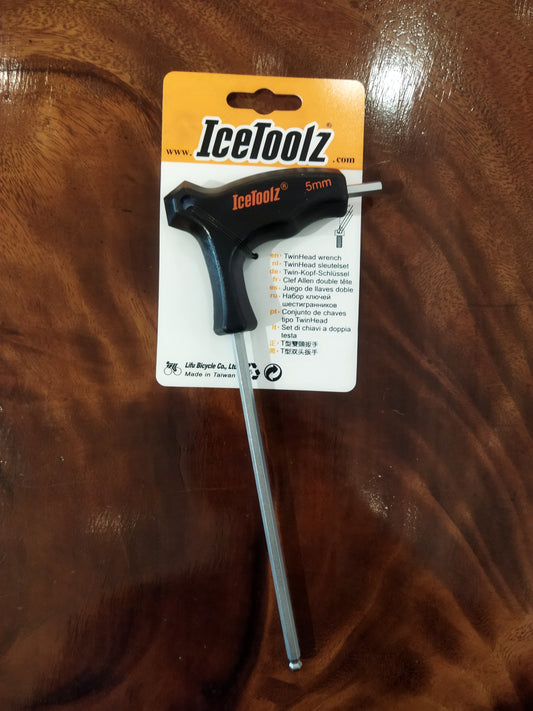 Icetoolz 5.0mm Twinhead Wrench ball-ended -7M50