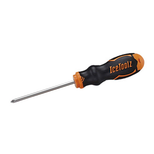 ICETOOLZ #1 Crosshead (Phillips) Screwdriver with Magentic Tip 28P1