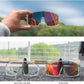 AKRO - ALLEDOS Mirror Sport Sunglasses - Crystal/Red Mirror