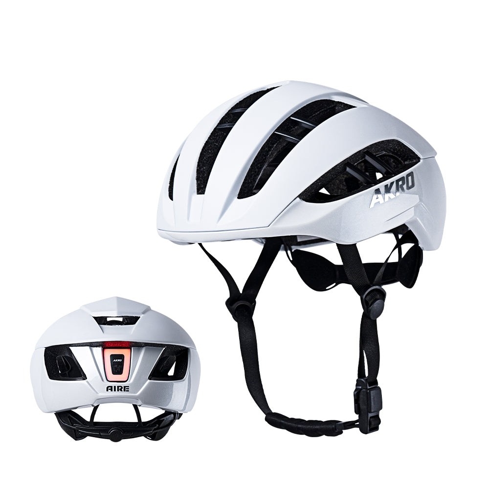 AKRO - AIRE Cycling Tail Light Helmet