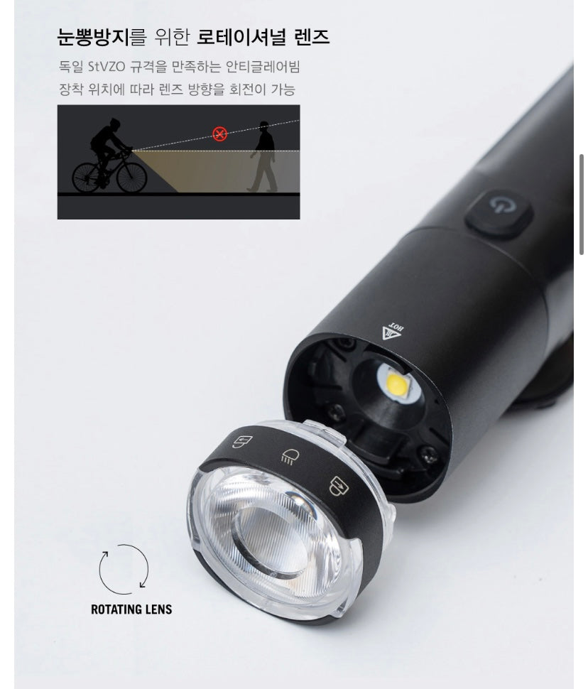 VeloBright VB800 Headlamp 800 Lumen