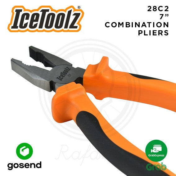 ICETOOLZ 7" Combination Pliers Tang Kombinasi Sepeda 28C2