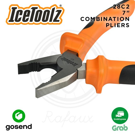 ICETOOLZ 7" Combination Pliers Tang Kombinasi Sepeda 28C2