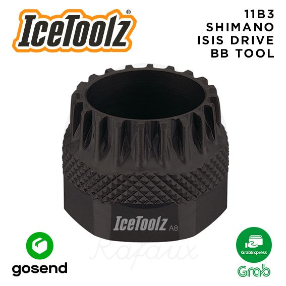 ICETOOLZ BB Tool ISIS Driver Shimano Alat Buka BB ISIS Sepeda 11B3