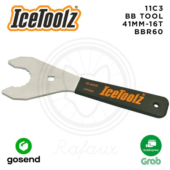 ICETOOLZ BB Tool Sepeda BBR60 41mm 16T 11C3