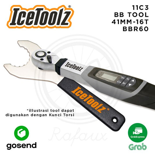 ICETOOLZ BB Tool Sepeda BBR60 41mm 16T 11C3