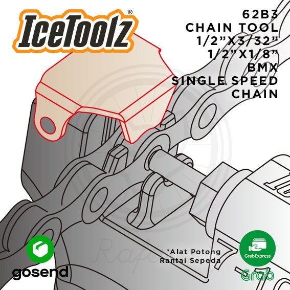 ICETOOLZ Chain Tool Single Speed BMX Alat Potong Rantai Sepeda 62B3