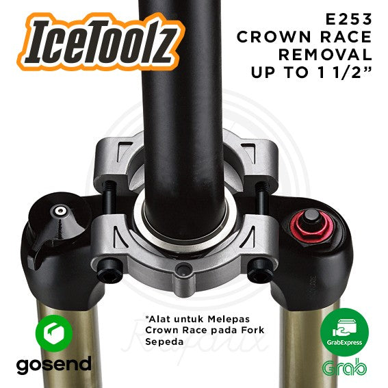 ICETOOLZ Crown Race Removal Alat Bantu Lepas Crown Race Sepeda E253