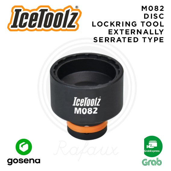 ICETOOLZ Disc Lockring Tool Centerlock Tool Sepeda M082