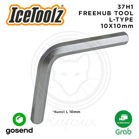 ICETOOLZ Freehub Tool Kunci L Sepeda 10mm 10mm 37H1