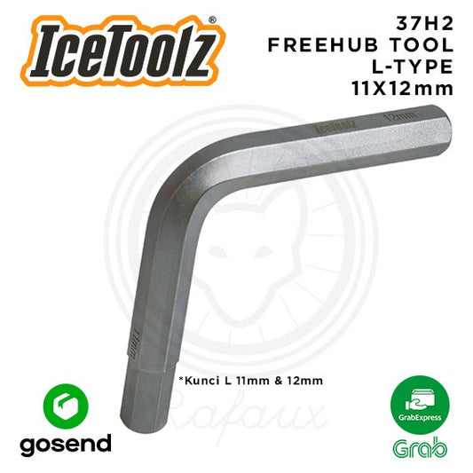 ICETOOLZ Freehub Tool Kunci L Sepeda 11mm 12mm 37H2