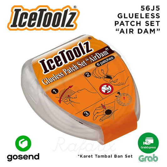 ICETOOLZ Glueless Patch Set Alat Tambal Ban Dalam Sepeda 56J5