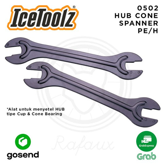 ICETOOLZ Hub Cone Spanner Kunci Pas Hub Alat Setel Freehub Sepeda 0502