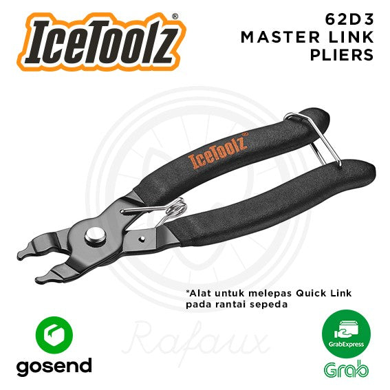 ICETOOLZ Master Link Pliers Alat Pembuka Sambungan Rantai Sepeda 62D3