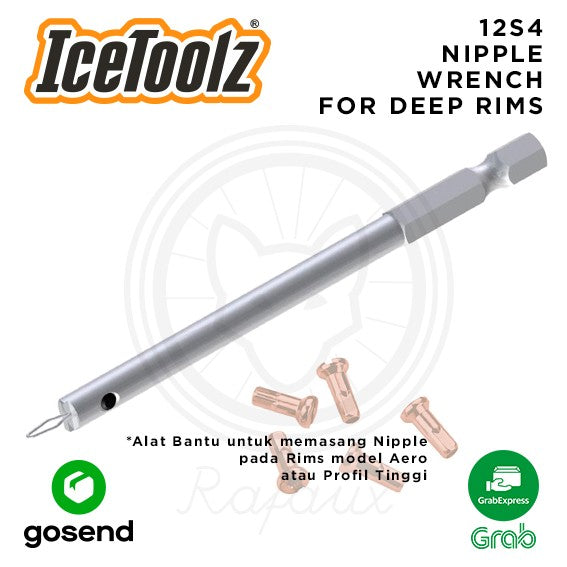 ICETOOLZ Nipple Wrench Deep Rims Alat Pasang Nipple Sepeda 12S4