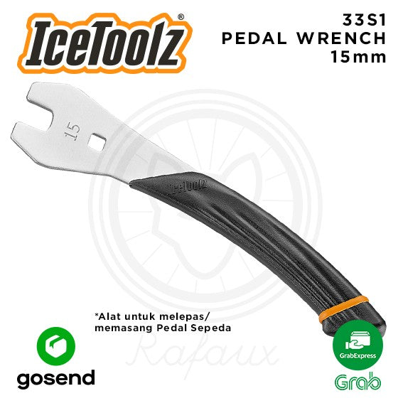 ICETOOLZ Pedal Wrench Alat Pembuka Pedal Sepeda 33S1