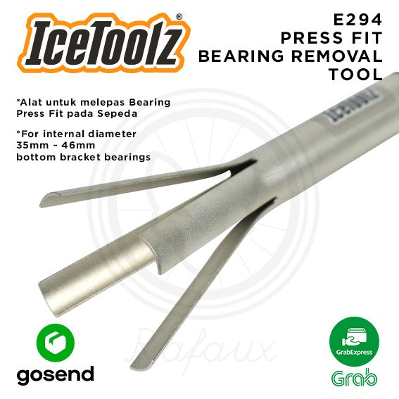 ICETOOLZ Press Fit BB Bearing Removal Tool BB 35-46mm Sepeda E294