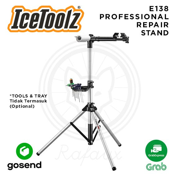 ICETOOLZ Professional Bike Repair Stand Tripod Sepeda Portable E138