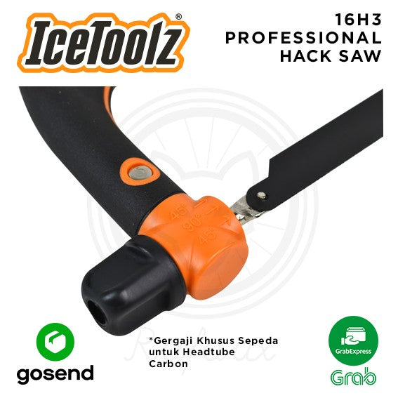 ICETOOLZ Professional Hack Saw Gergaji Sepeda Carbon 16H3