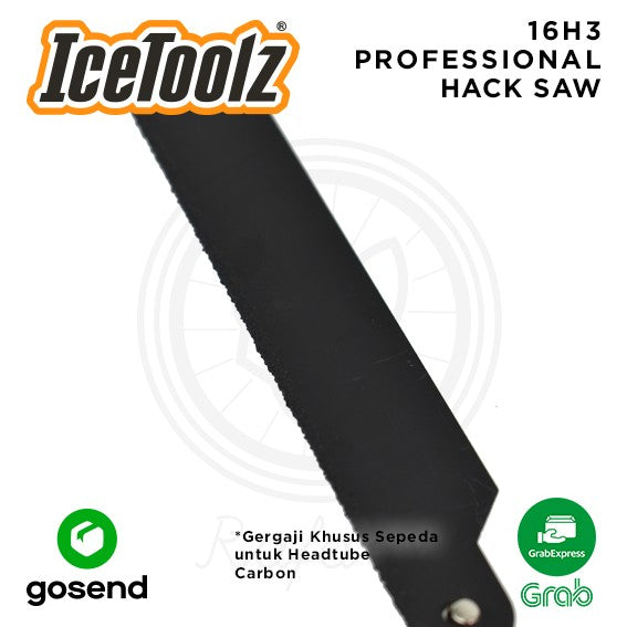 ICETOOLZ Professional Hack Saw Gergaji Sepeda Carbon 16H3