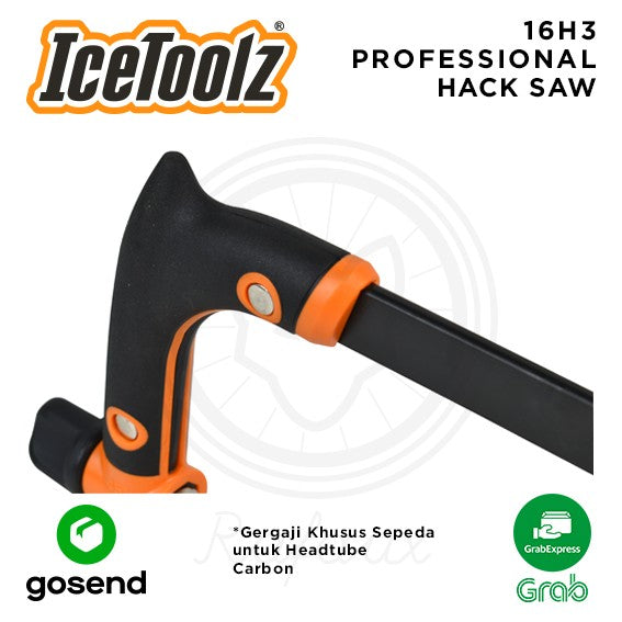 ICETOOLZ Professional Hack Saw Gergaji Sepeda Carbon 16H3