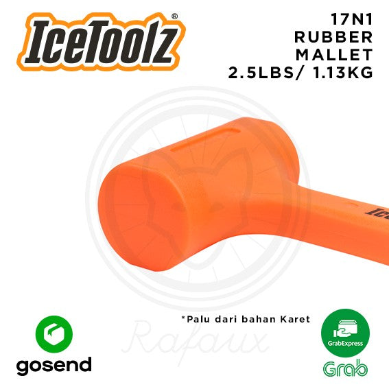 ICETOOLZ Rubber Mallet Palu Karet Alat Sepeda 17N1