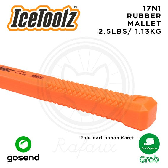 ICETOOLZ Rubber Mallet Palu Karet Alat Sepeda 17N1