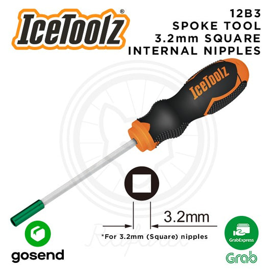 ICETOOLZ Spoke Tool 3.2mm Alat Internal Nipples Sepeda 12B3