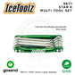 ICETOOLZ Star 8 Multi Tool Set Star Key Kunci Lipat Sepeda 96T1