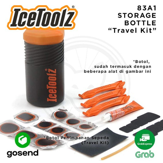 ICETOOLZ Storage Bottle Botol Penyimpanan Travel Kit Bidon Sepeda 83A1