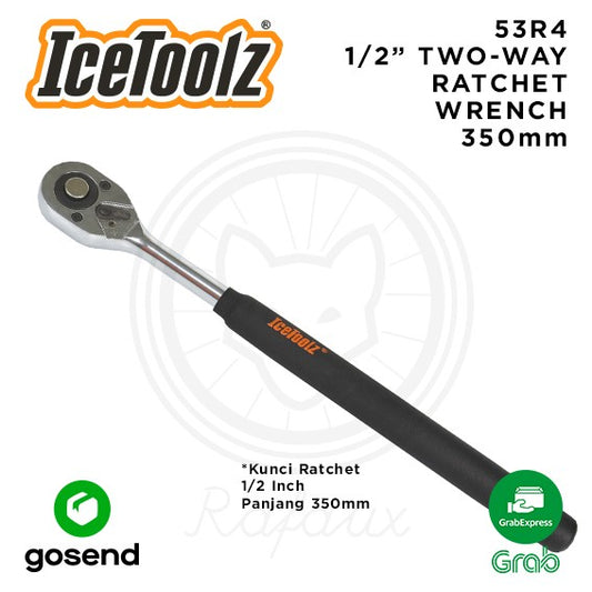 ICETOOLZ Two Way Ratchet Wrench 1/2inch Kunci Ratchet Sepeda 53R4