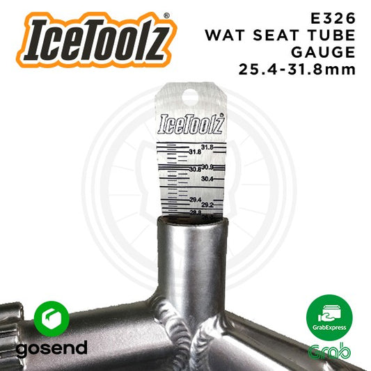 ICETOOLZ Wat Seat Tube Gauge Alat Ukur Lubang Seatpost Sepeda E326