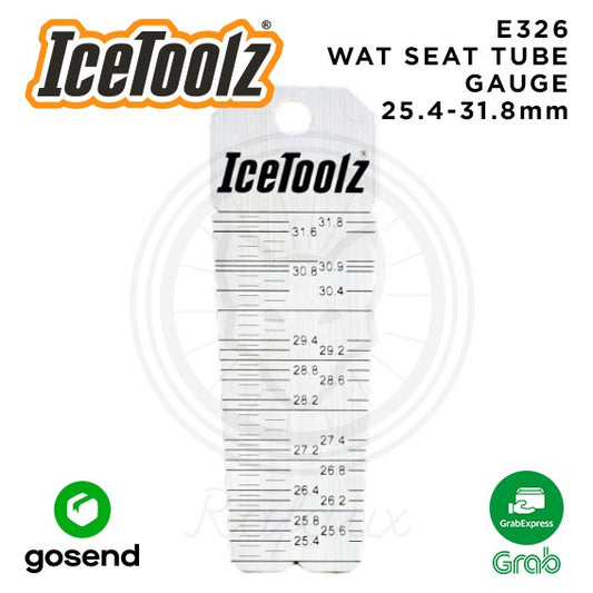 ICETOOLZ Wat Seat Tube Gauge Alat Ukur Lubang Seatpost Sepeda E326