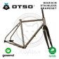 OTSO WARAKIN STAINLESS STEEL FRAMESET All Road Bike Sepeda Gravel - 52